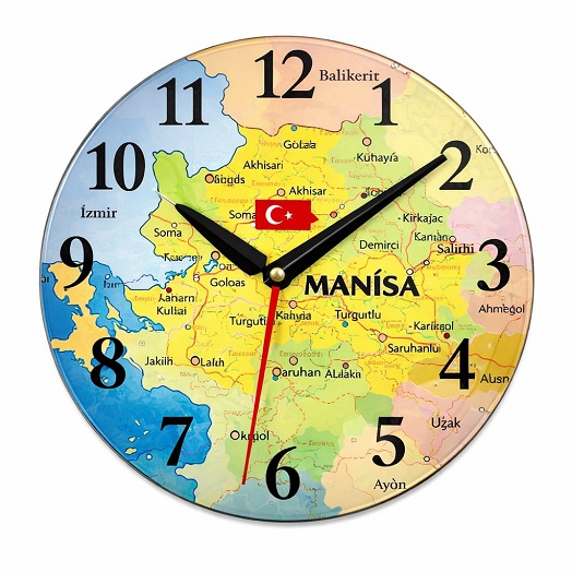 Duvar Saati  Manisa Temalı